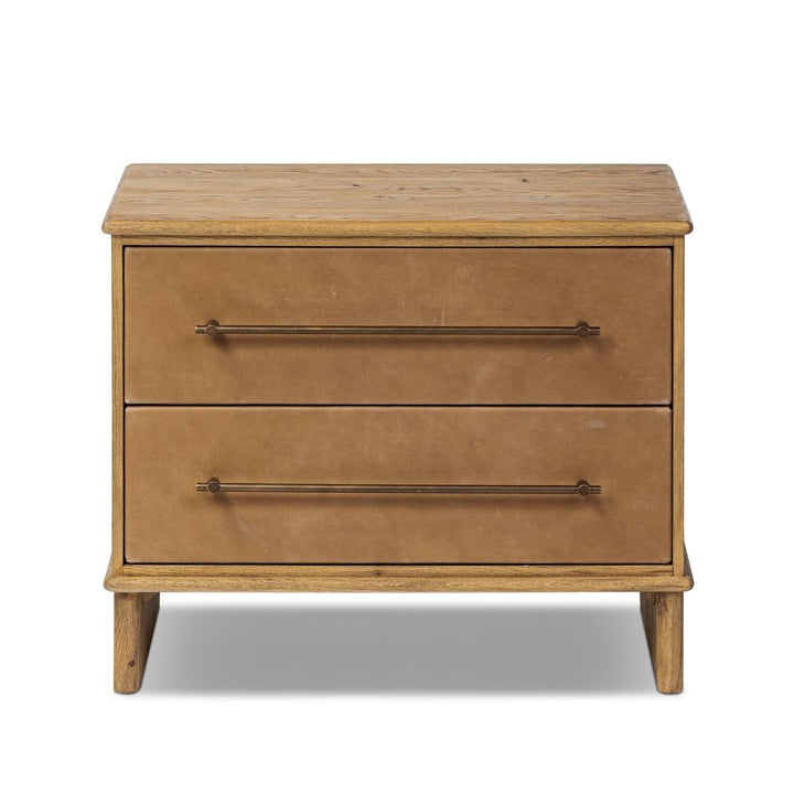 Nightstands Stella Nightstand - Hazel Oak Veneer