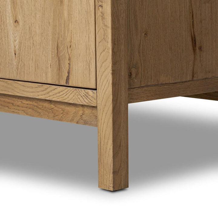 Tula Bookcase: Worn Oak - Worn Oak Veneer - Palermo Drift
