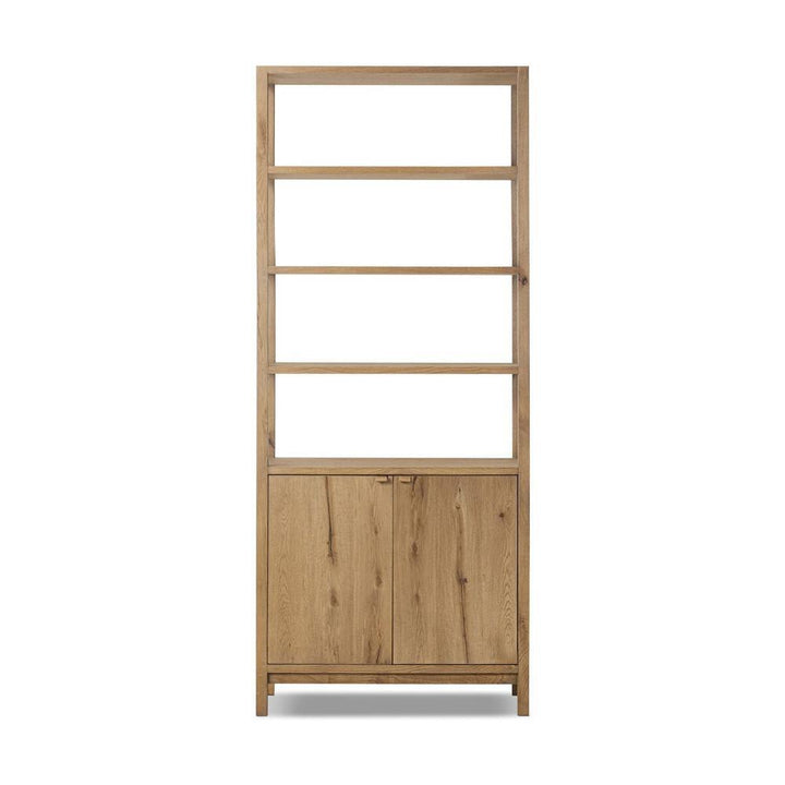 Bookcases & Etageres Tula Bookcase: Worn Oak - Worn Oak Veneer - Palermo Drift