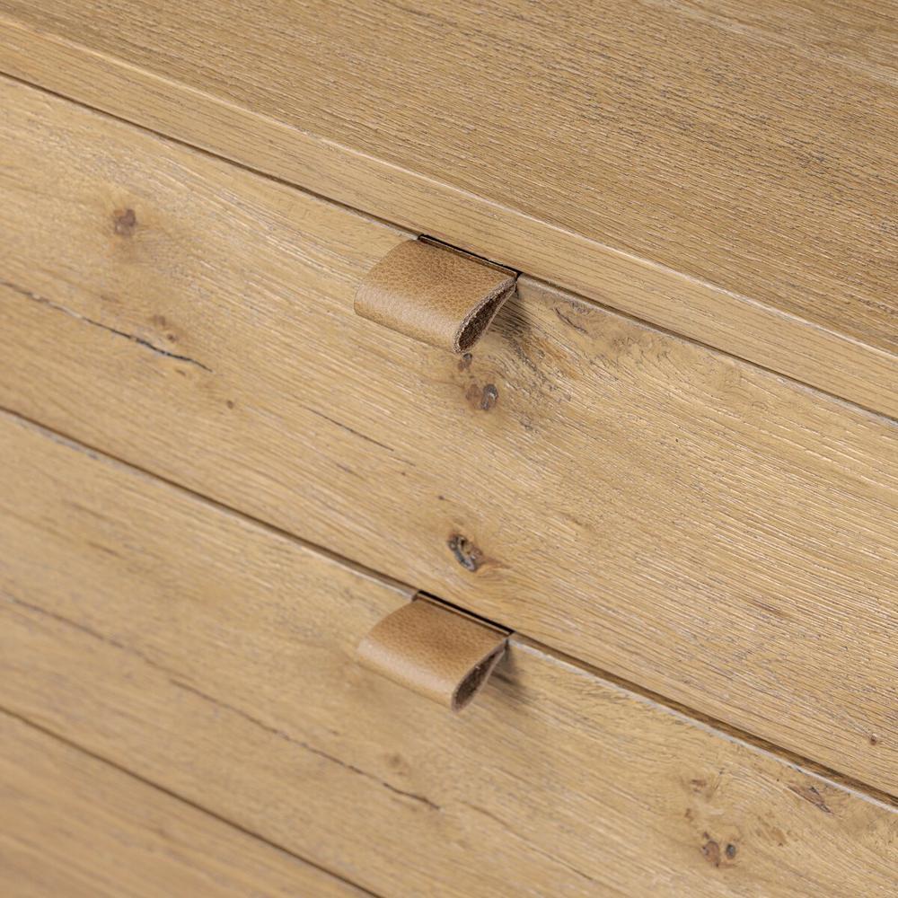 Tula Bookcase: Worn Oak - Worn Oak Veneer - Palermo Drift