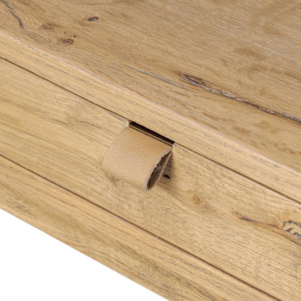 Tula Writing Desk: Worn Oak - Worn Oak Veneer - Palermo Drift
