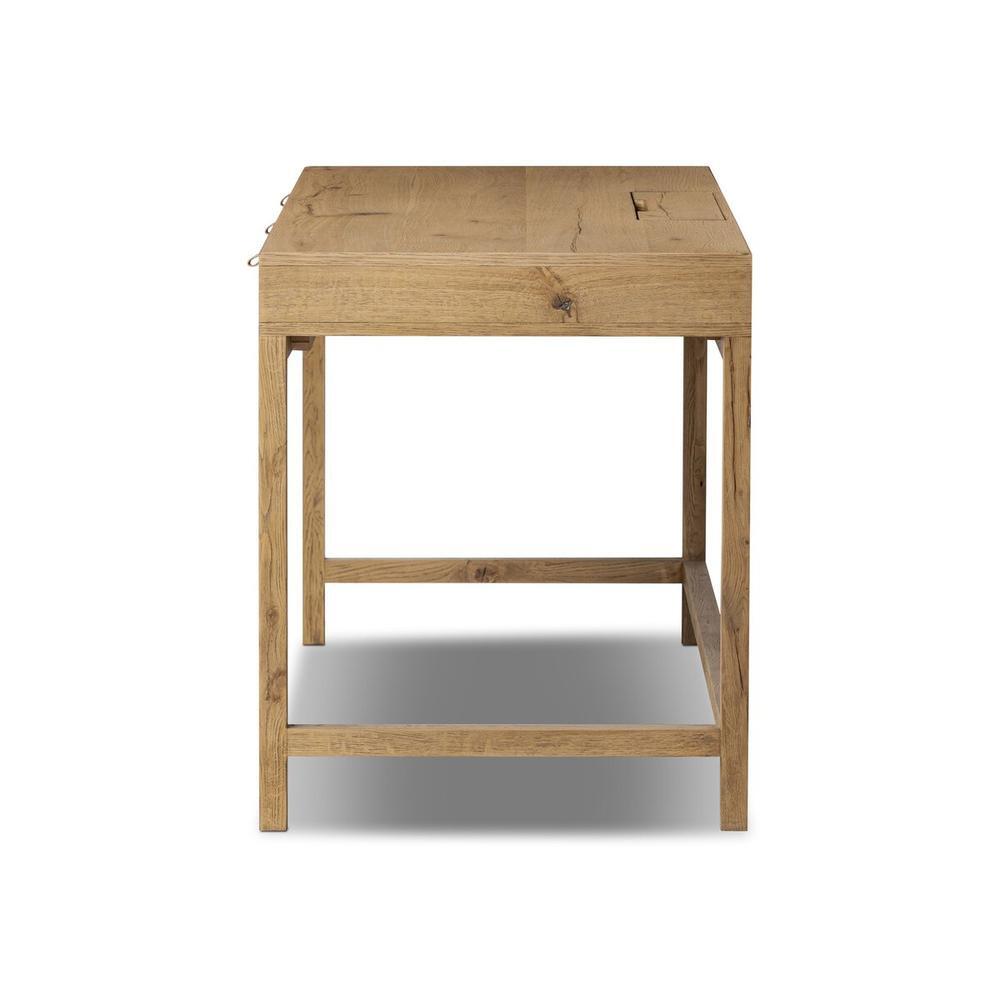 Desks Tula Writing Desk: Worn Oak - Worn Oak Veneer - Palermo Drift