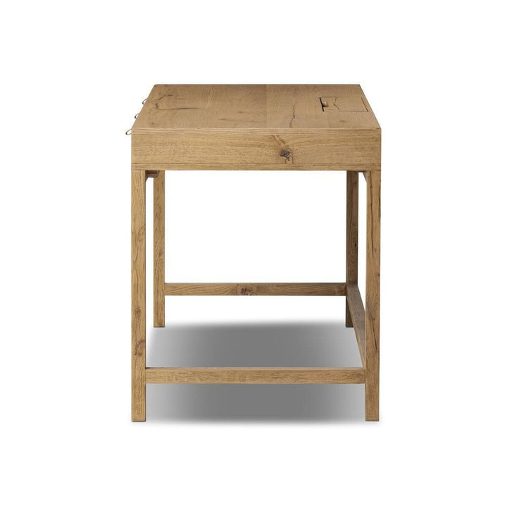 Desks Tula Writing Desk: Worn Oak - Worn Oak Veneer - Palermo Drift
