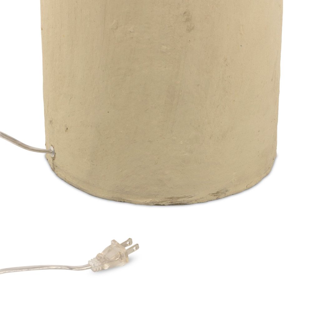 Sagredo Floor Lamp - Light Paper Mache