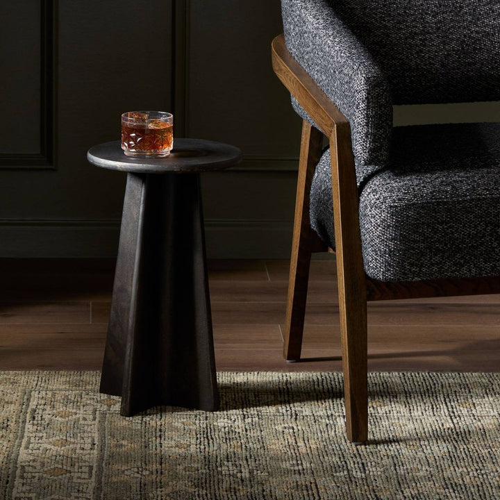 Side Tables Remo End Table - Distressed Bronze
