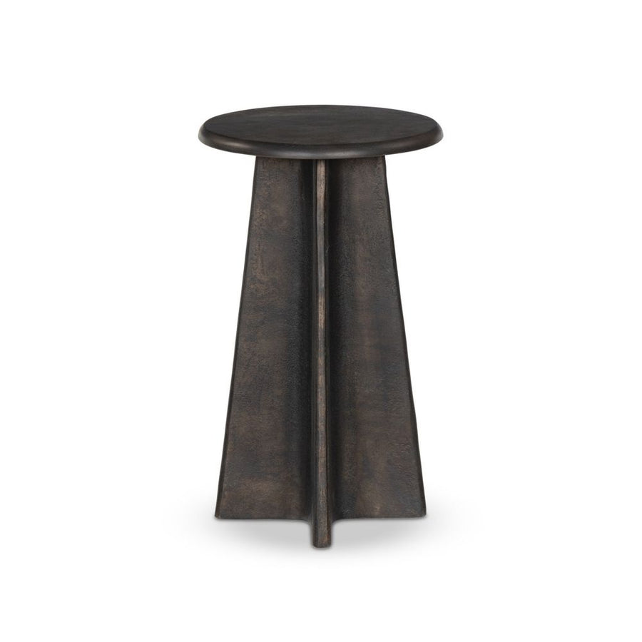 Side Tables Remo End Table - Distressed Bronze