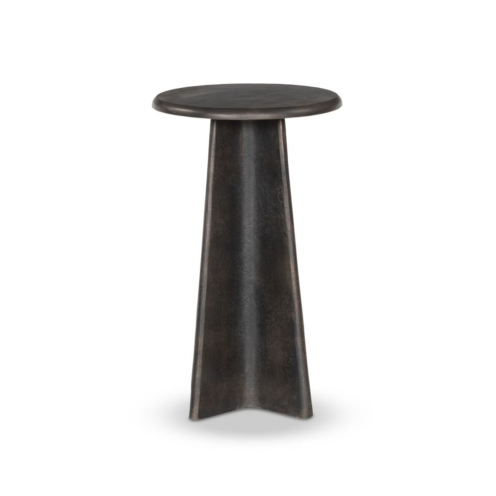Side Tables Remo End Table - Distressed Bronze