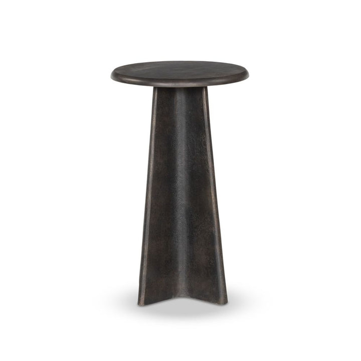 Side Tables Remo End Table - Distressed Bronze