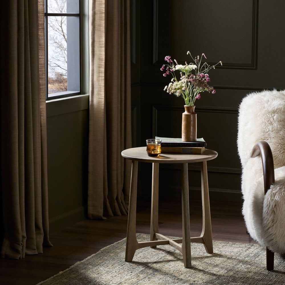 Side Tables Dupree End Table - Washed Oak