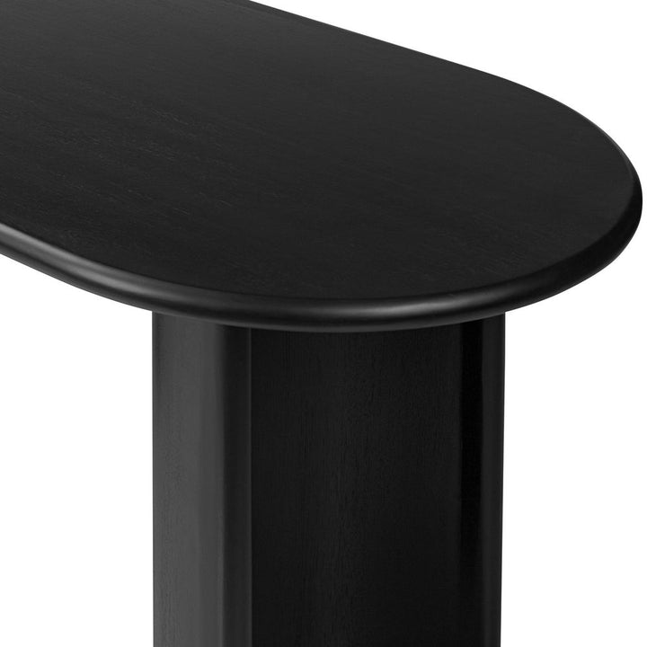 Paden Desk - Aged Black Acacia