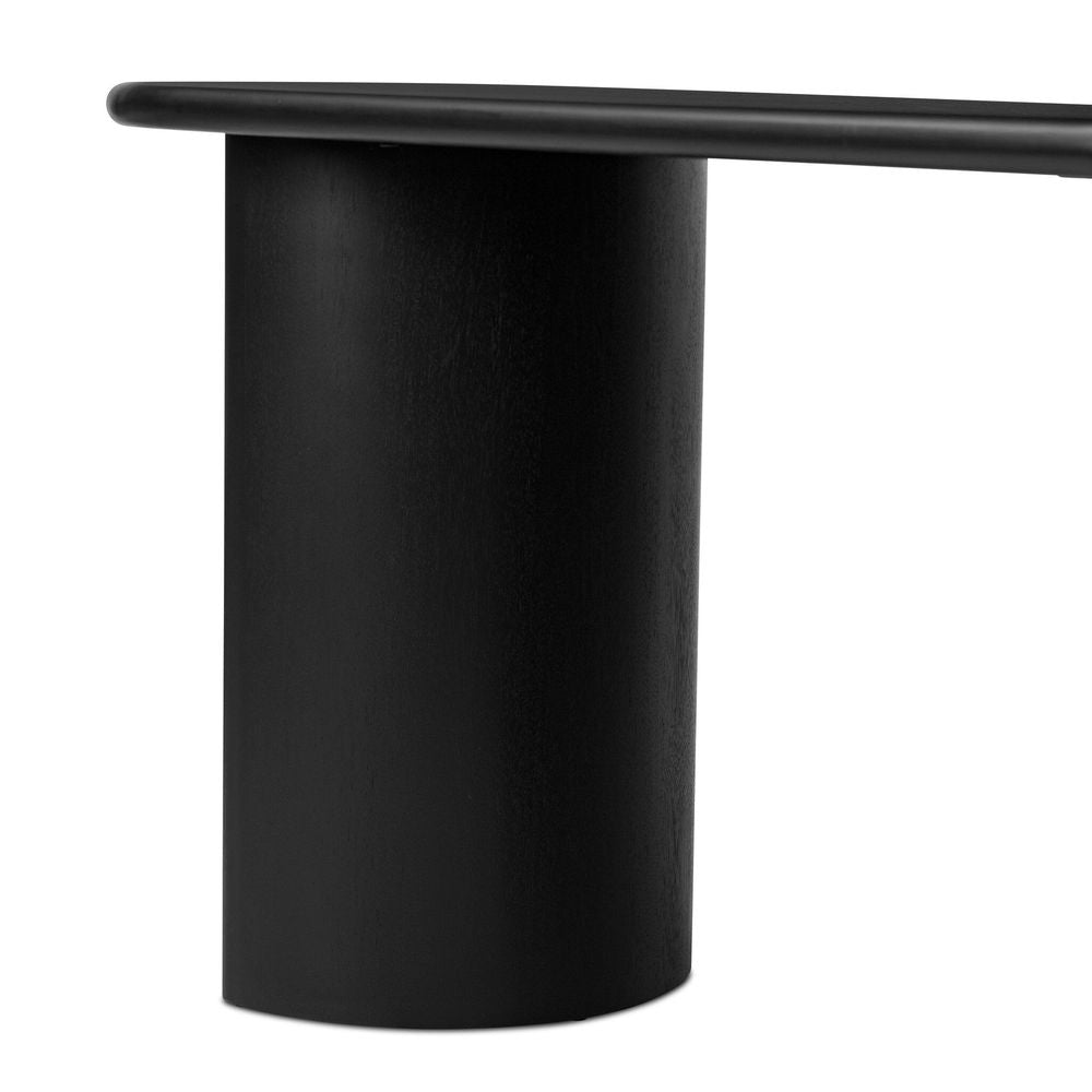 Paden Desk - Aged Black Acacia