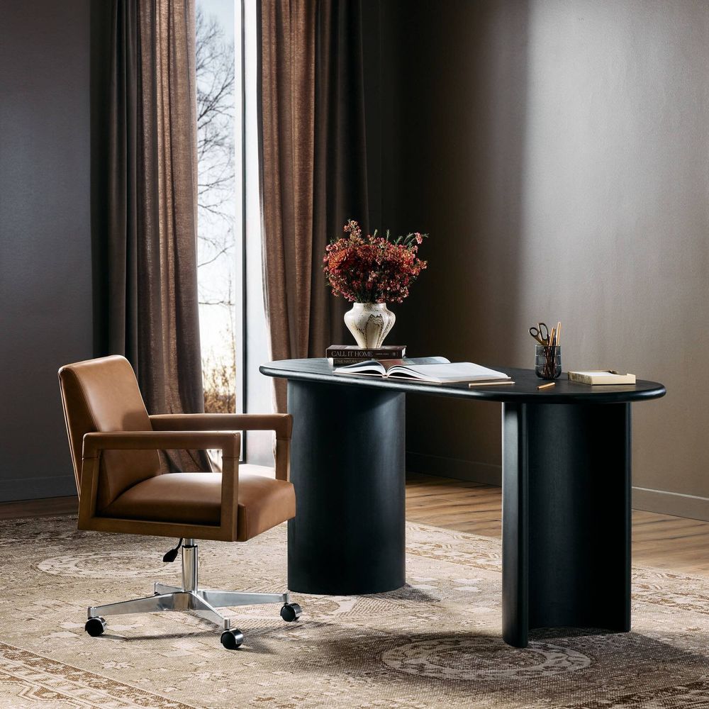 Desks Paden Desk - Aged Black Acacia