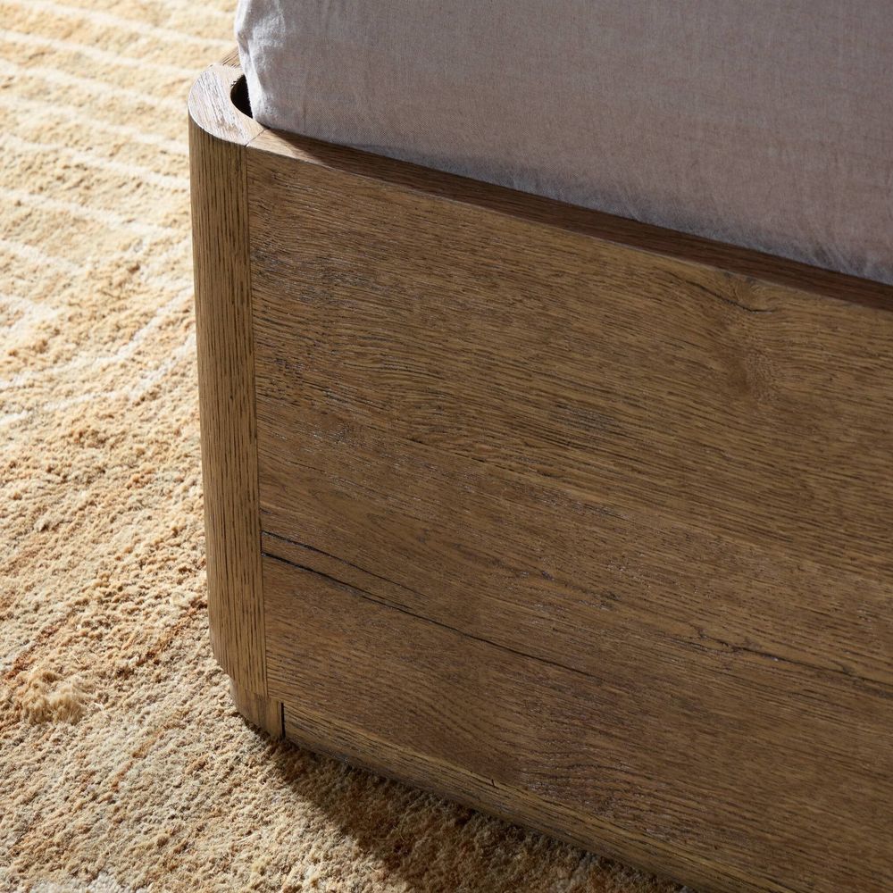 Maeve Queen Bed - Laken Taupe