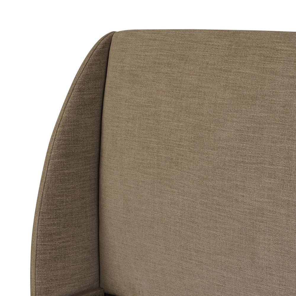 Maeve King Bed - Laken Taupe