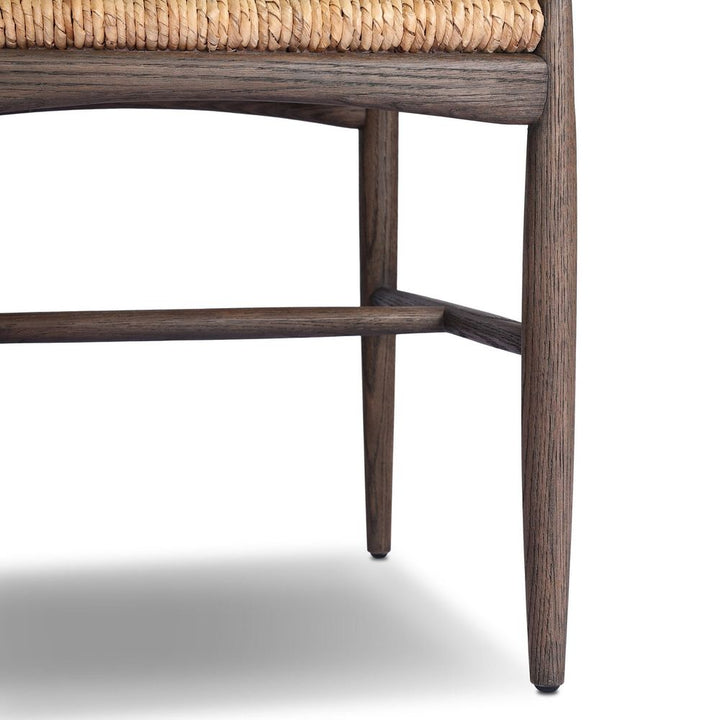 Jovan Dining Chair With Cushion - Savile Flax