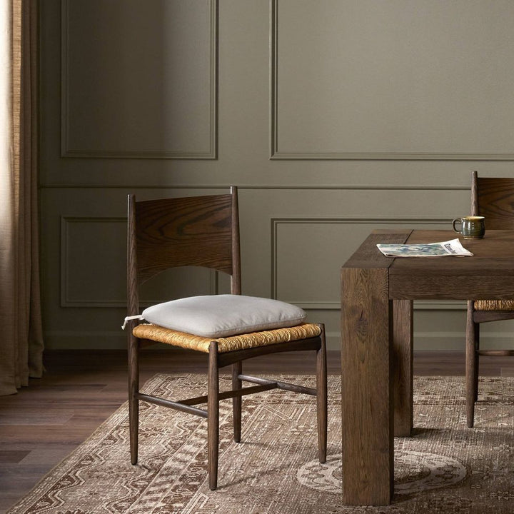 Dining Chairs Jovan Dining Chair With Cushion - Savile Flax