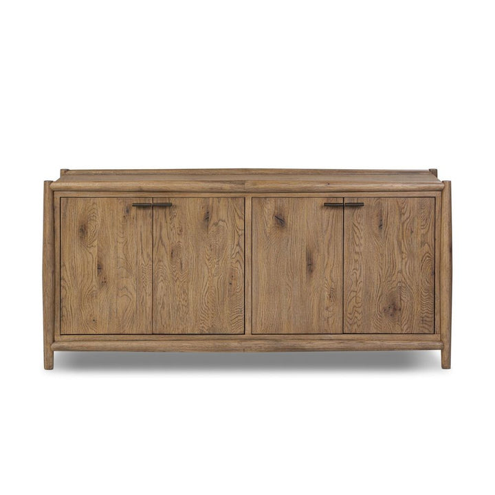 Glenview 4 Door Sideboard-Weathered Oak