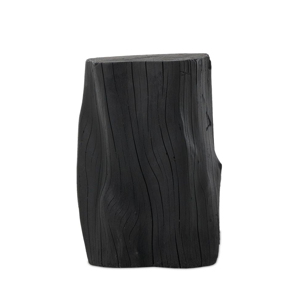 Amiko End Table - Black Resin