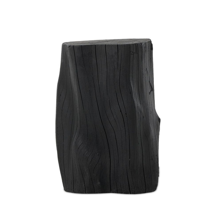 Amiko End Table - Black Resin