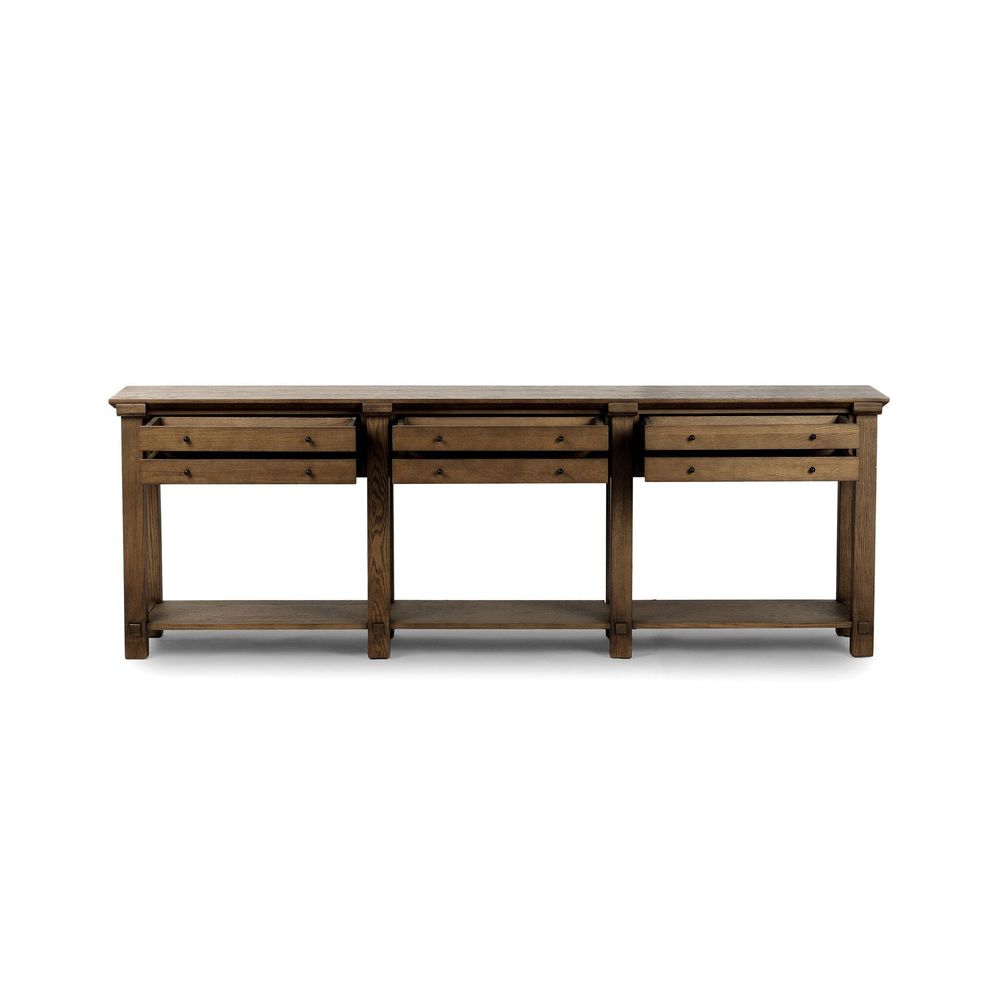 Gardendale Console Table - Tan Oak
