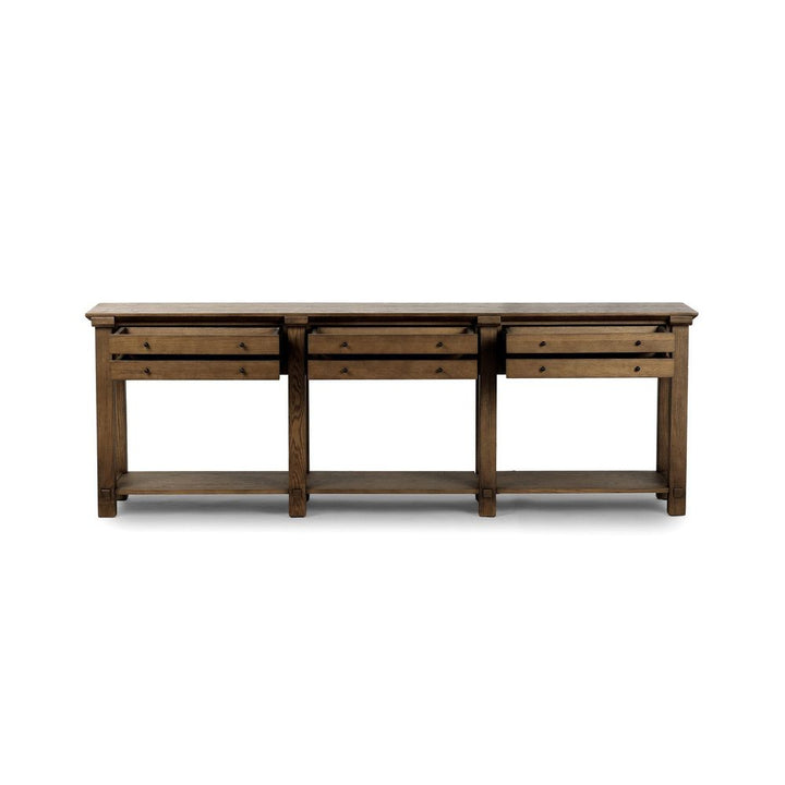Gardendale Console Table - Tan Oak