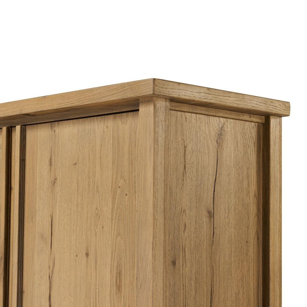 Dalton Cabinet: Aged Natural Oak - Aged Natural Oak Veneer