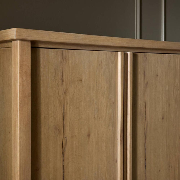 Dalton Cabinet: Aged Natural Oak - Aged Natural Oak Veneer