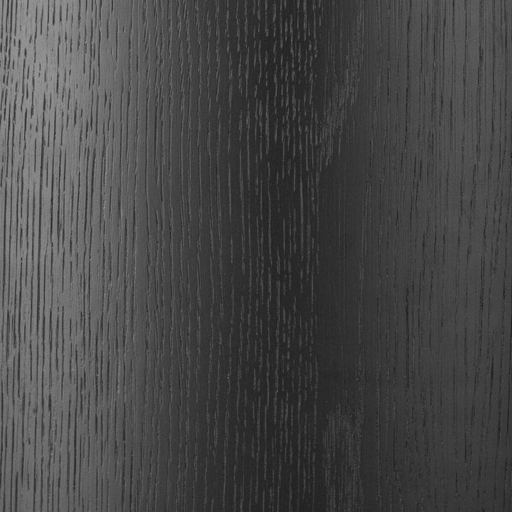 Pilar Cabinet: Charcoal Oak Veneer - Charcoal Oak - Dark Iron