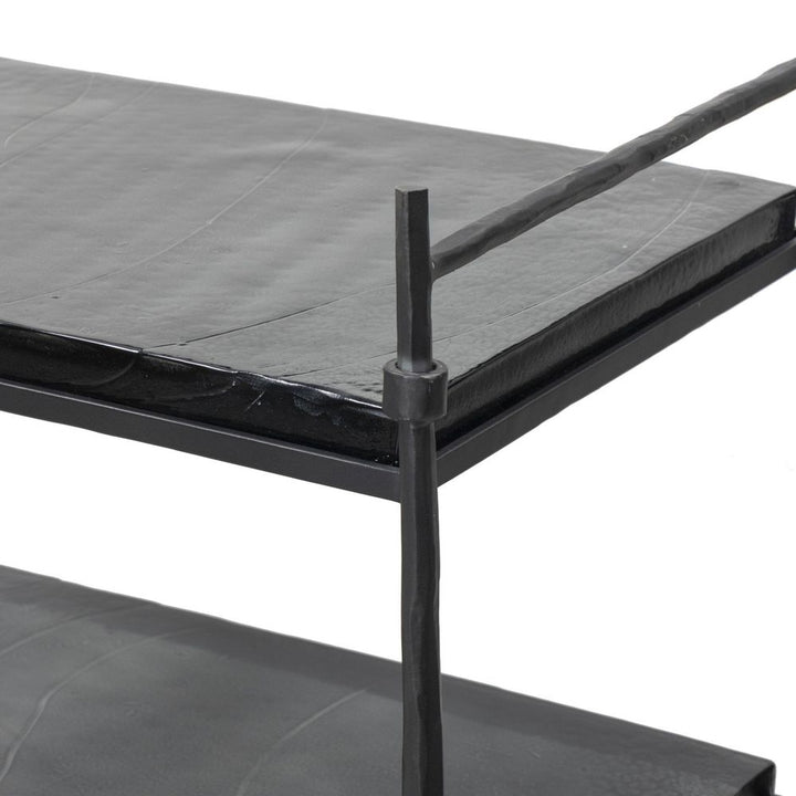 Teagan Bar Cart - Forged Gunmetal
