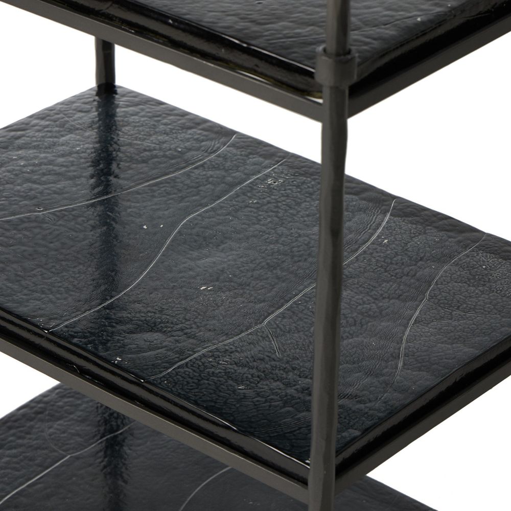 Teagan Bar Cart - Forged Gunmetal