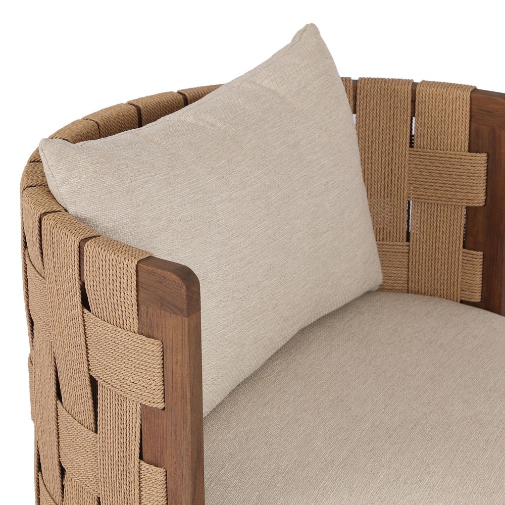 Burch Outdoor Chair - Casa Cream