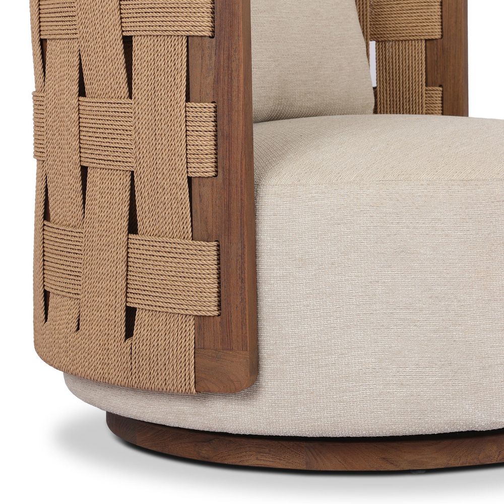Burch Outdoor Chair - Casa Cream