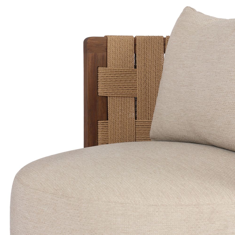 Burch Outdoor Chair - Casa Cream