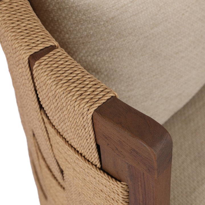 Burch Outdoor Chair - Casa Cream