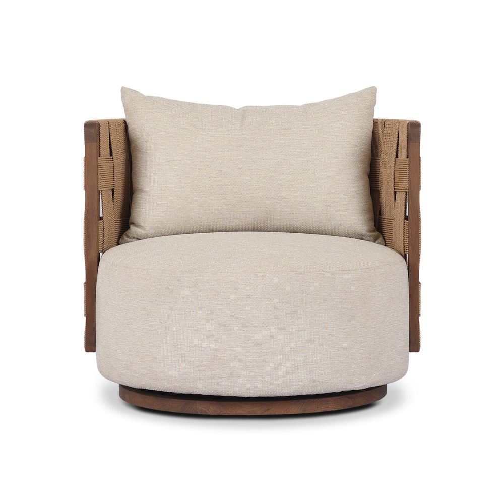 Outdoor Lounge Chairs Burch Outdoor Chair - Casa Cream