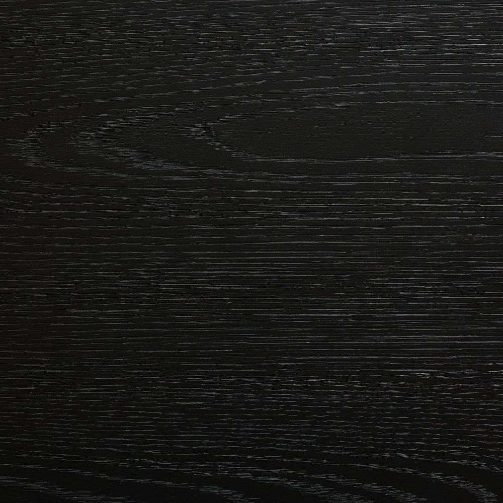 Rosenell Closed Nightstand - Black Oak Veneer