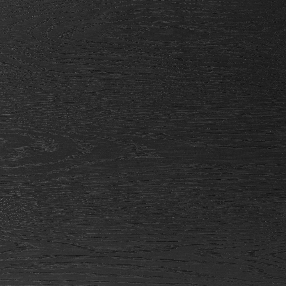 Rosenell Closed Nightstand - Black Oak Veneer