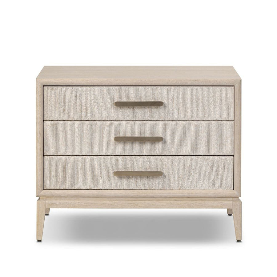 Nightstands Rosenell Closed Nightstand - Natural Oak Veneer