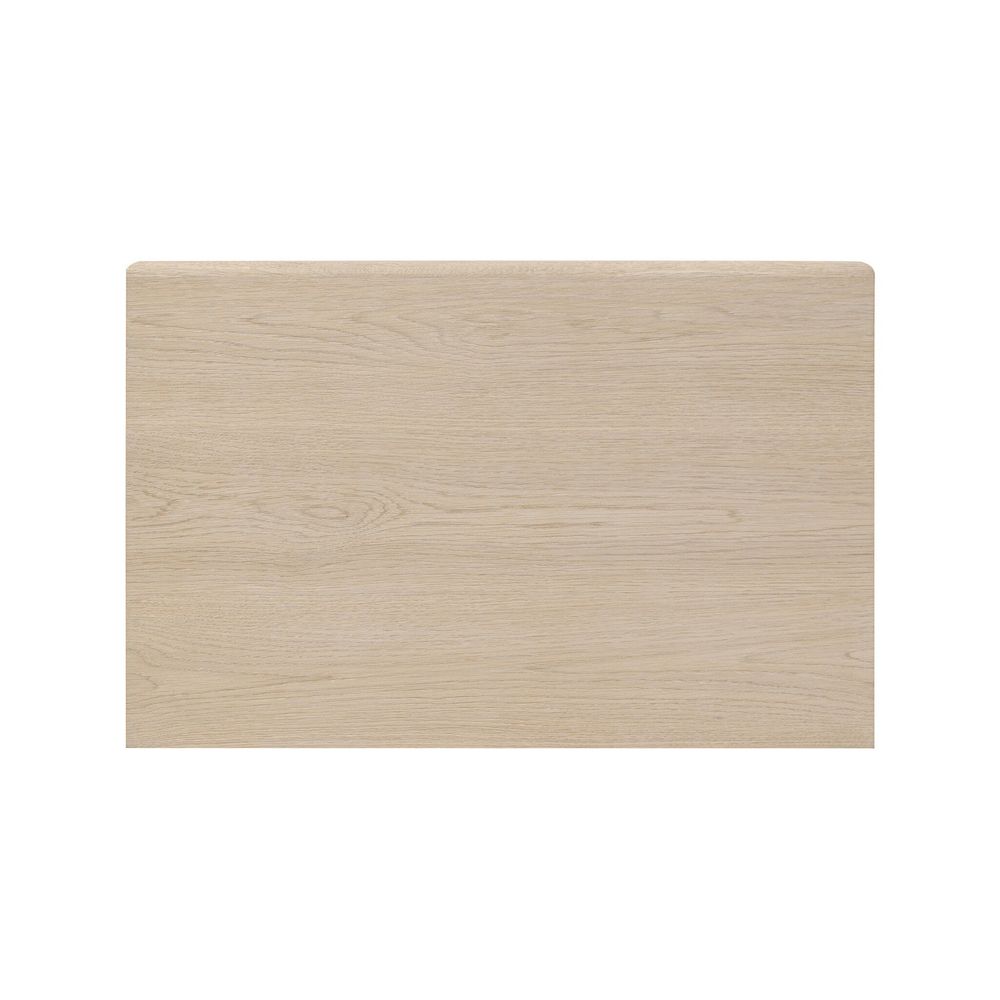 Rosenell Closed Nightstand - Natural Oak Veneer