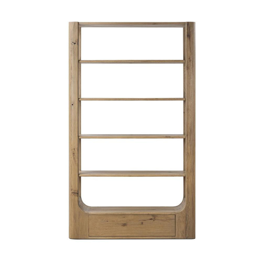 Bookcases & Etageres Lloyd Bookcase: Aged Natural Oak - Aged Natural Oak Veneer