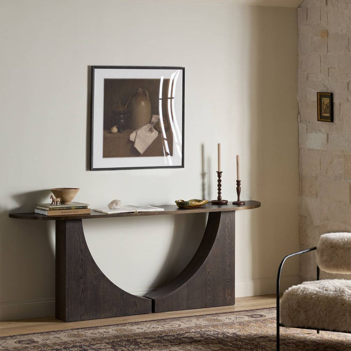 Console Tables Maly Console Table - Coffee Iron