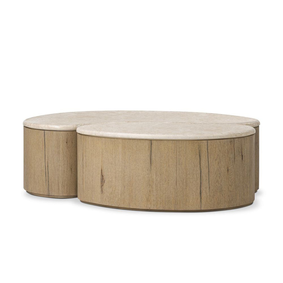 Coffee Tables Ingrid Coffee Table - Cappuccino Marble