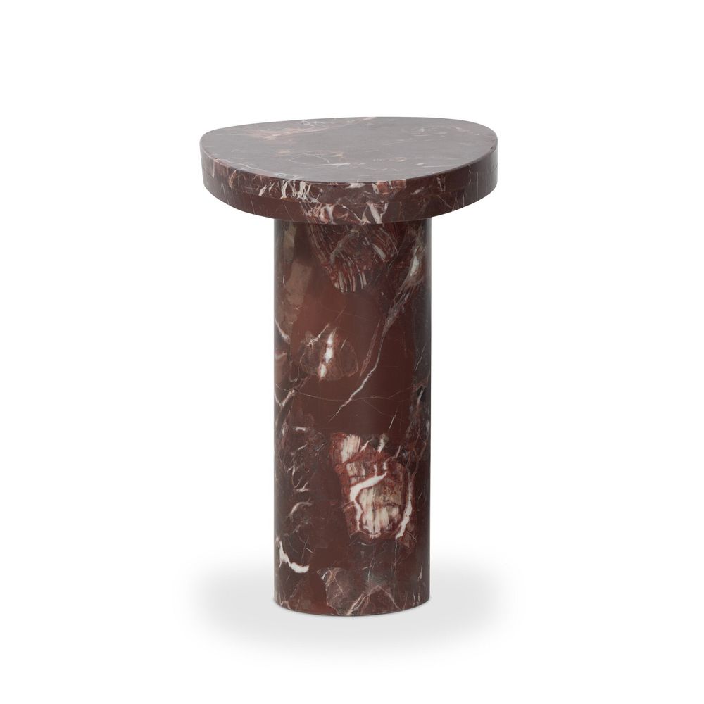 Side Tables Zion End Table - Merlot Marble