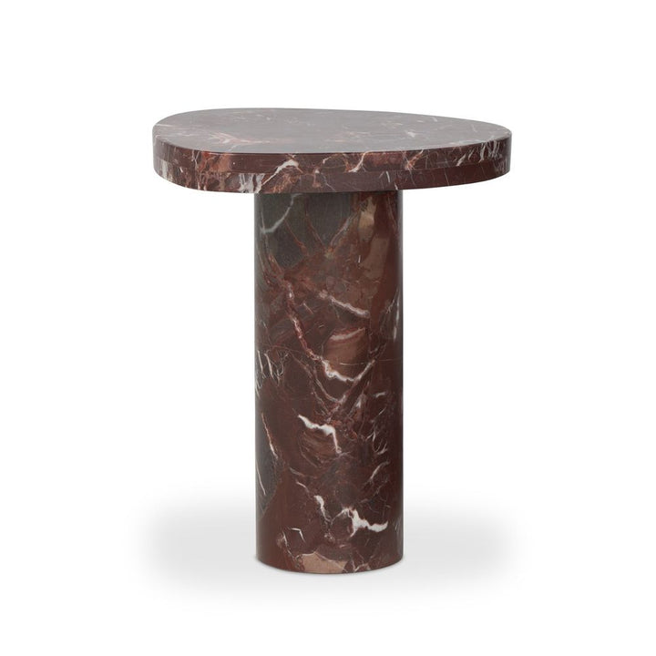Side Tables Zion End Table - Merlot Marble