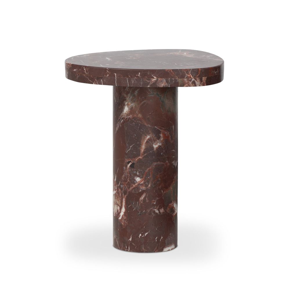 Side Tables Zion End Table - Merlot Marble