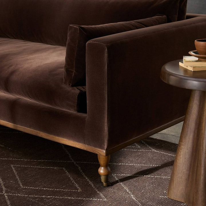 Harlin Sofa-96"-Surrey Cocoa