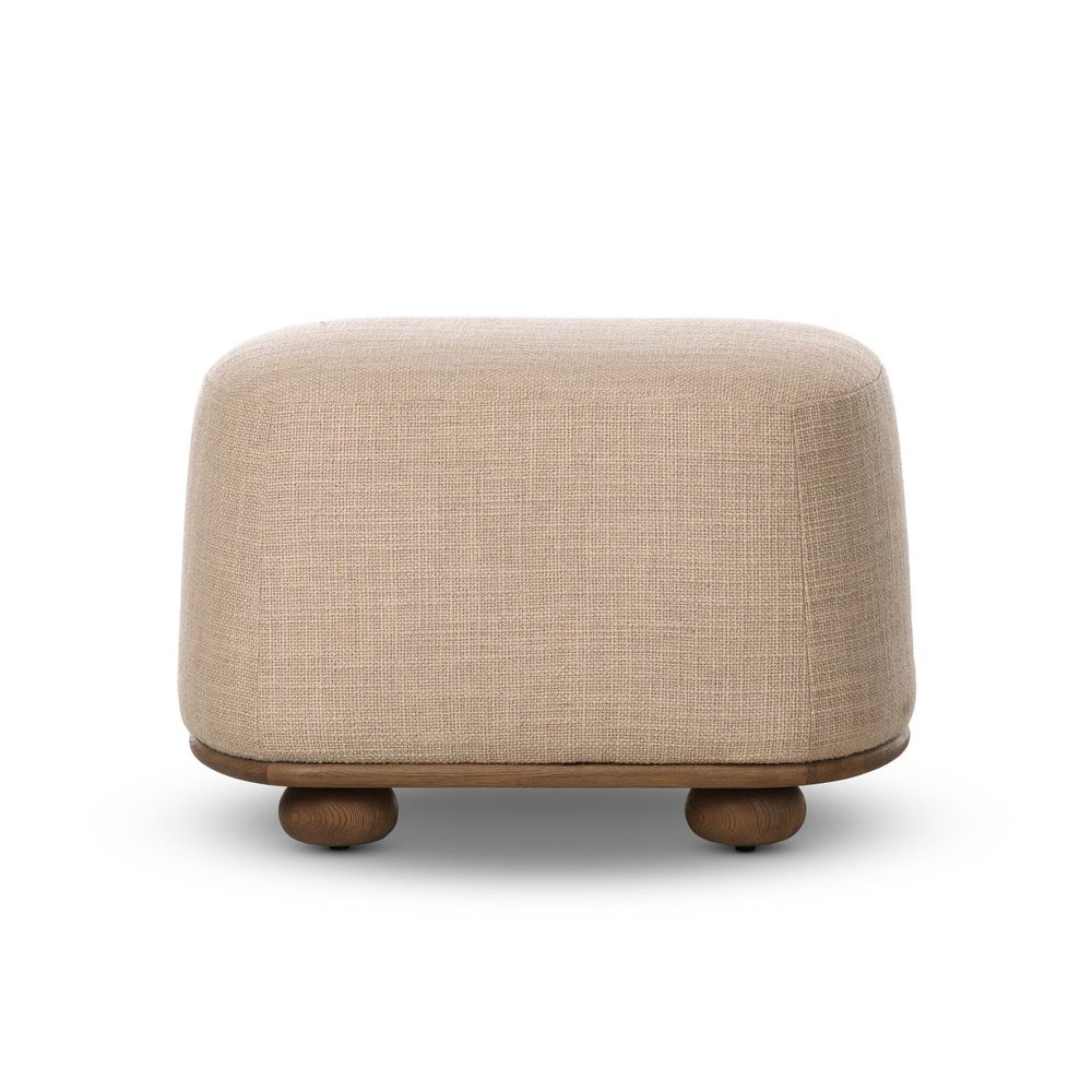 Stools & Ottomans Bilbury Oval Ottoman - Saxon Sand