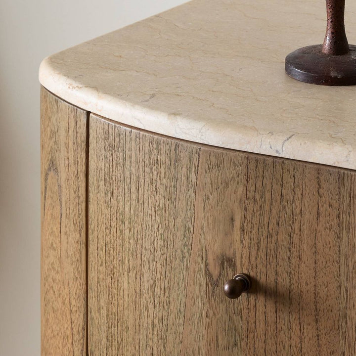 Boa 6 Drawer Dresser - Sandy Mindi Veneer