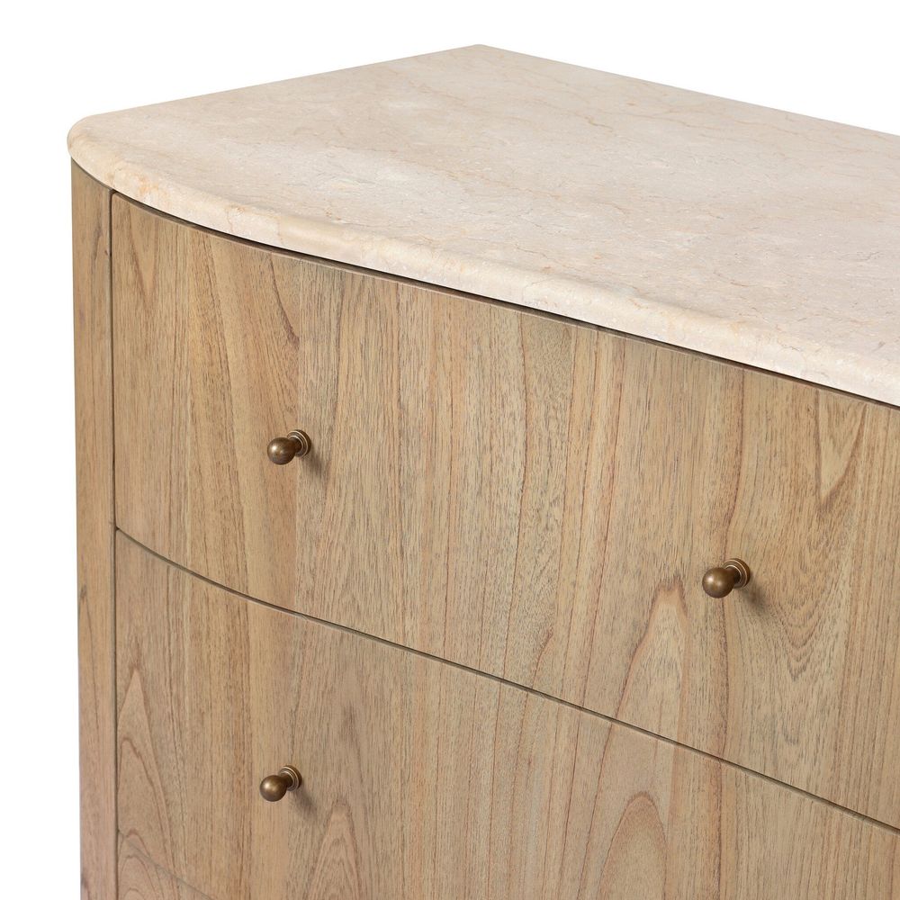 Boa 6 Drawer Dresser - Sandy Mindi Veneer