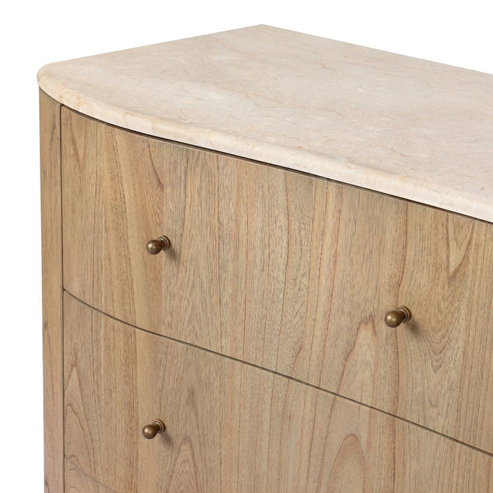 Boa 6 Drawer Dresser - Sandy Mindi Veneer